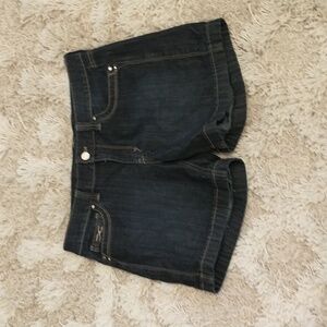 Dark Wash Denim Women’s Shorts - Classic Casual